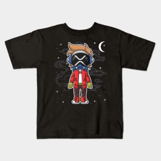 Hiphop Astronaut Ripple XRP Coin To The Moon Crypto Token Cryptocurrency Wallet HODL Birthday Gift For Men Women Kids T-Shirt